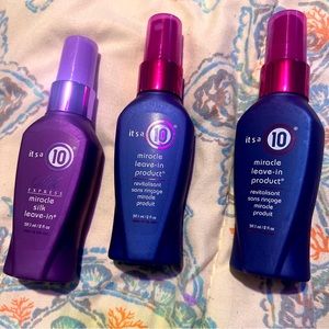 its a 10 leave in products. bundle of 3